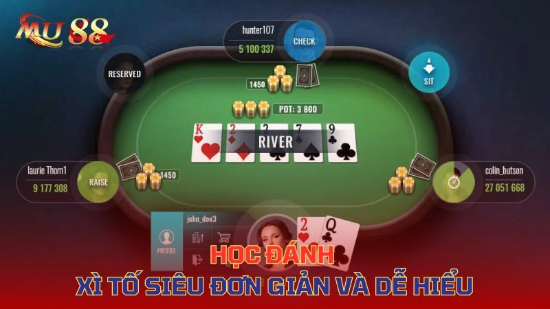 Hướng dẫn chơi bài xì tố tại VVVWIN cho người mới